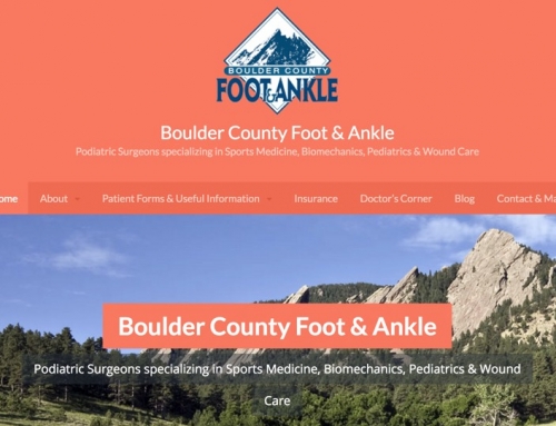 Boulder County Foot & Ankle Website