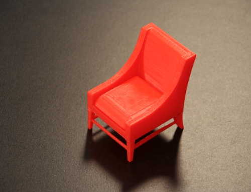 3D Print: Modern Slipper Chair